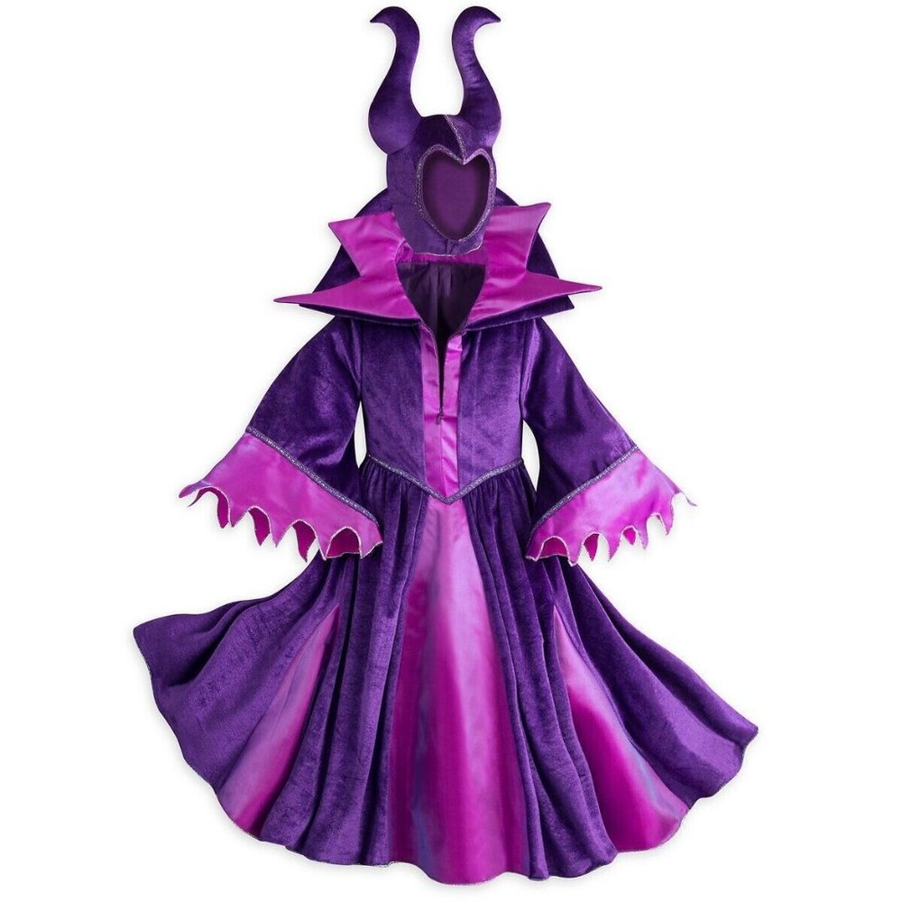 NEW maleficent Halloween costume child from Disney store size  7 / 8   9 / 10